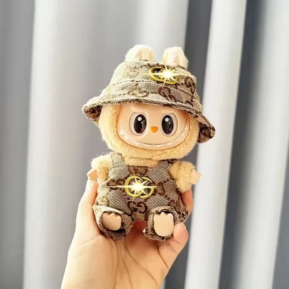 unbranded Other - Fashion Doll 2 Piece Outfit Set For Labubu Or Anr Other 15-17 cm Doll- NIP